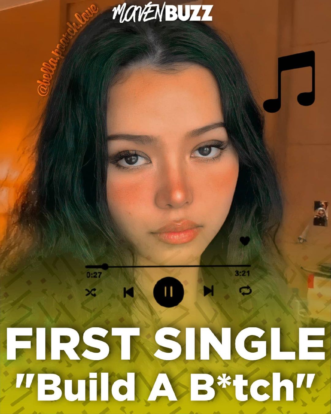 TikTok Star Bella Poarch Teases First Single Build A Bitch Maven Buzz