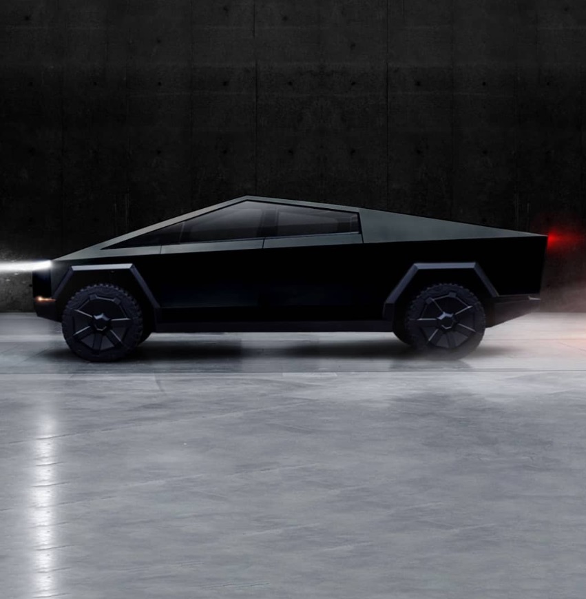 TESLA CYBERTRUCK IN BLACK ? BATMAN EDITION - Maven Buzz