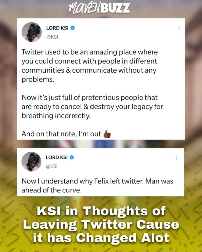 KSI Quits Twitter Days After Starting A Crypto Dedicated Account