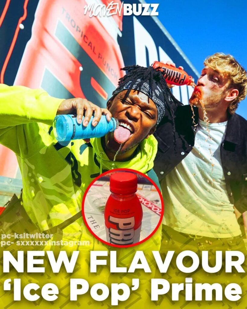 New Flavor Adds Up In Prime Hydration Of Logan And Ksi Maven Buzz 8623